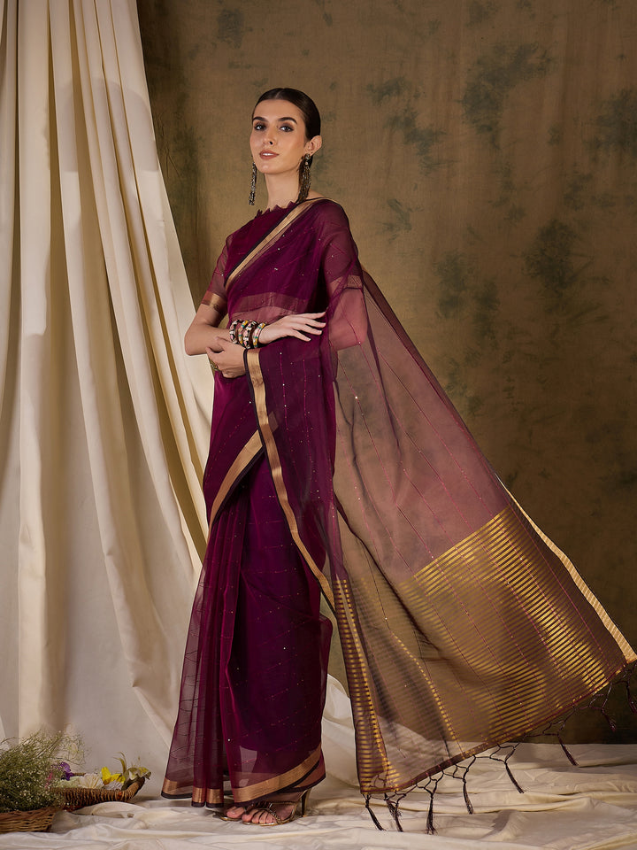 Radiant Organza Silk Saree with | Elegance Redefined for Weddings