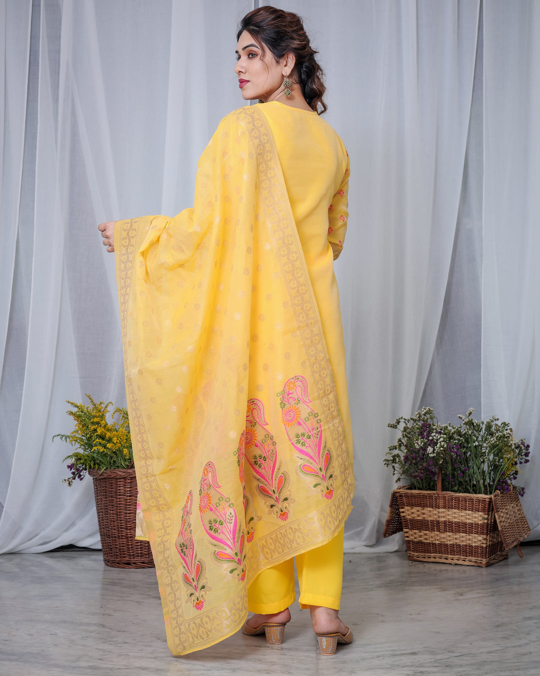 Elegant Chanderi Cotton Salwar Kameez for Women | Traditional and Stylish Comfort Wear