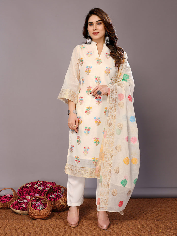 Elegant Chanderi Cotton Salwar Kameez for Women | Traditional and Stylish Comfort Wear