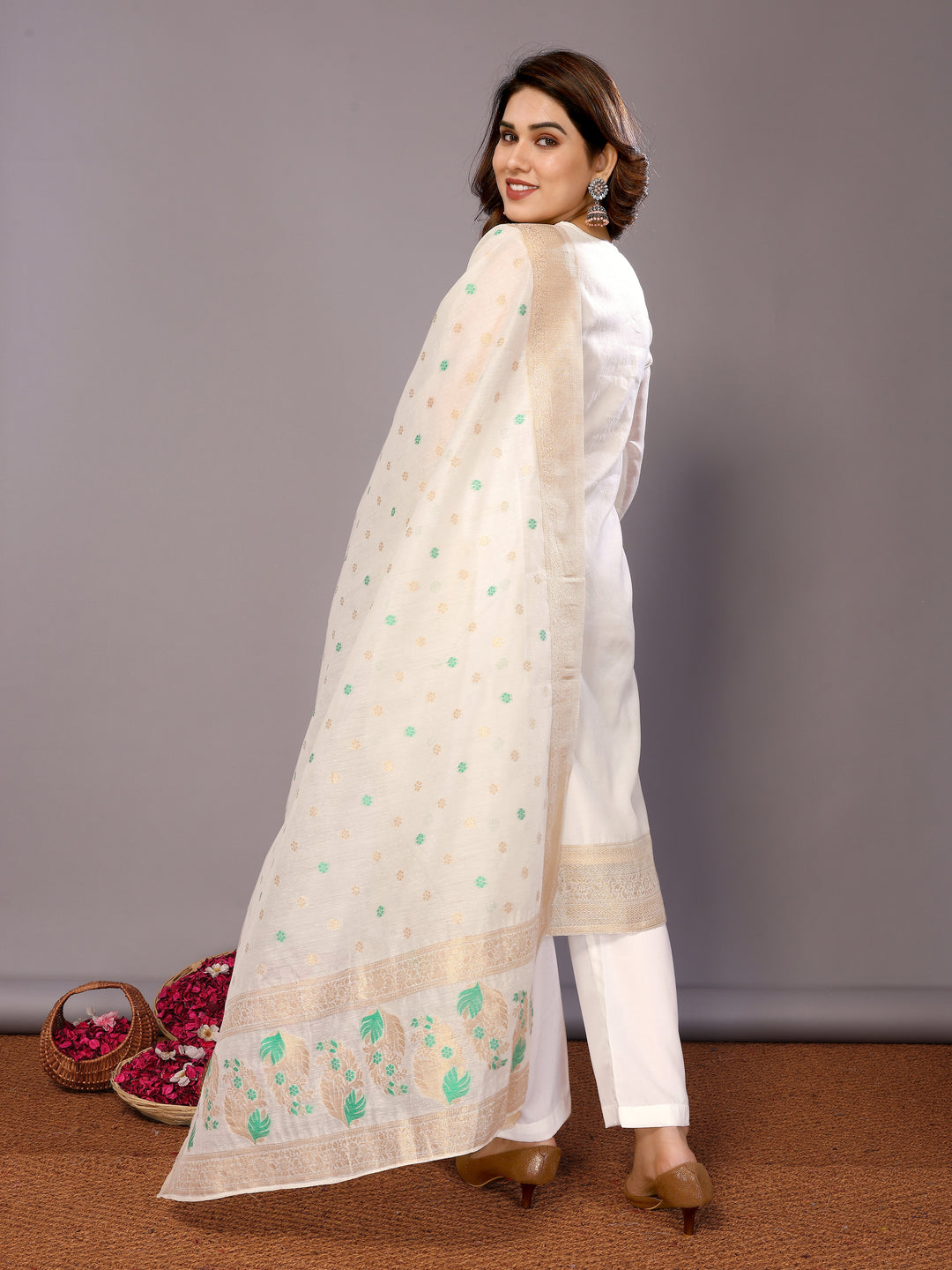 Elegant Chanderi Cotton Salwar Kameez for Women | Traditional and Stylish Comfort Wear