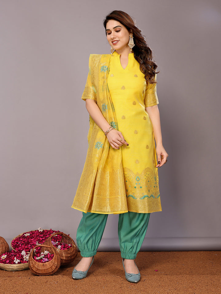 Elegant Chanderi Cotton Salwar Kameez for Women | Traditional and Stylish Comfort Wear