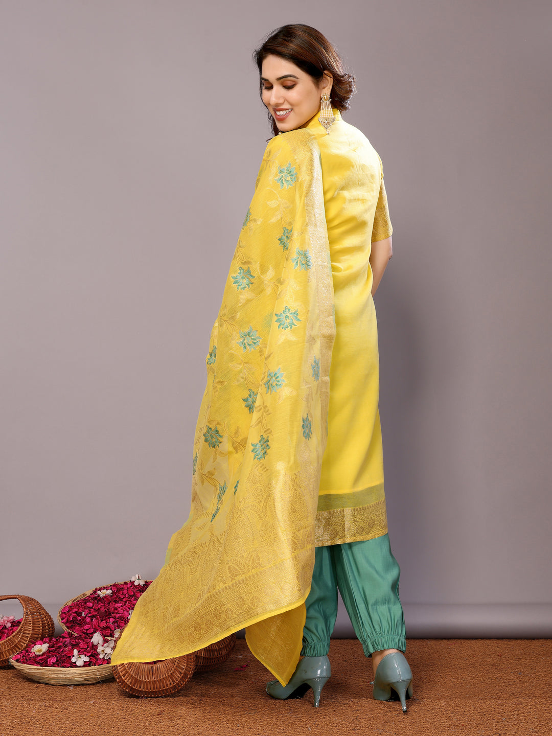 Elegant Chanderi Cotton Salwar Kameez for Women | Traditional and Stylish Comfort Wear