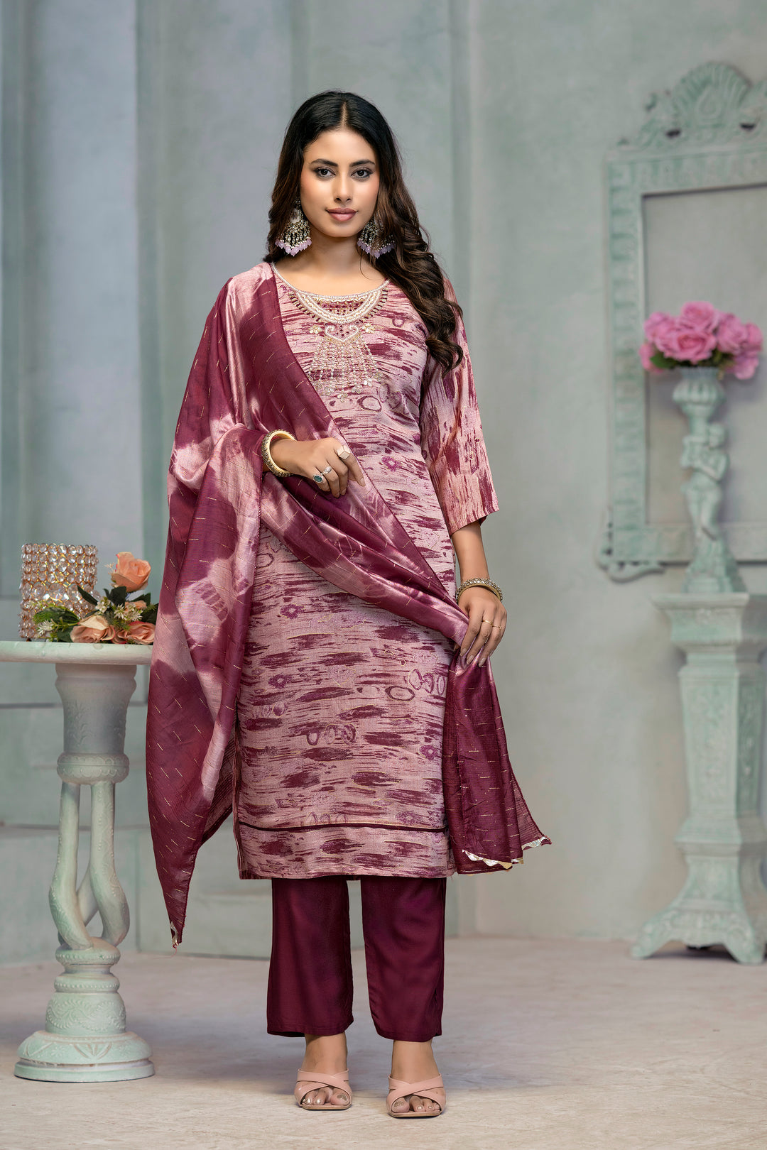 Elegant Rayon Cotton Salwar Kameez for Women | Comfortable and Stylish Traditional Wear