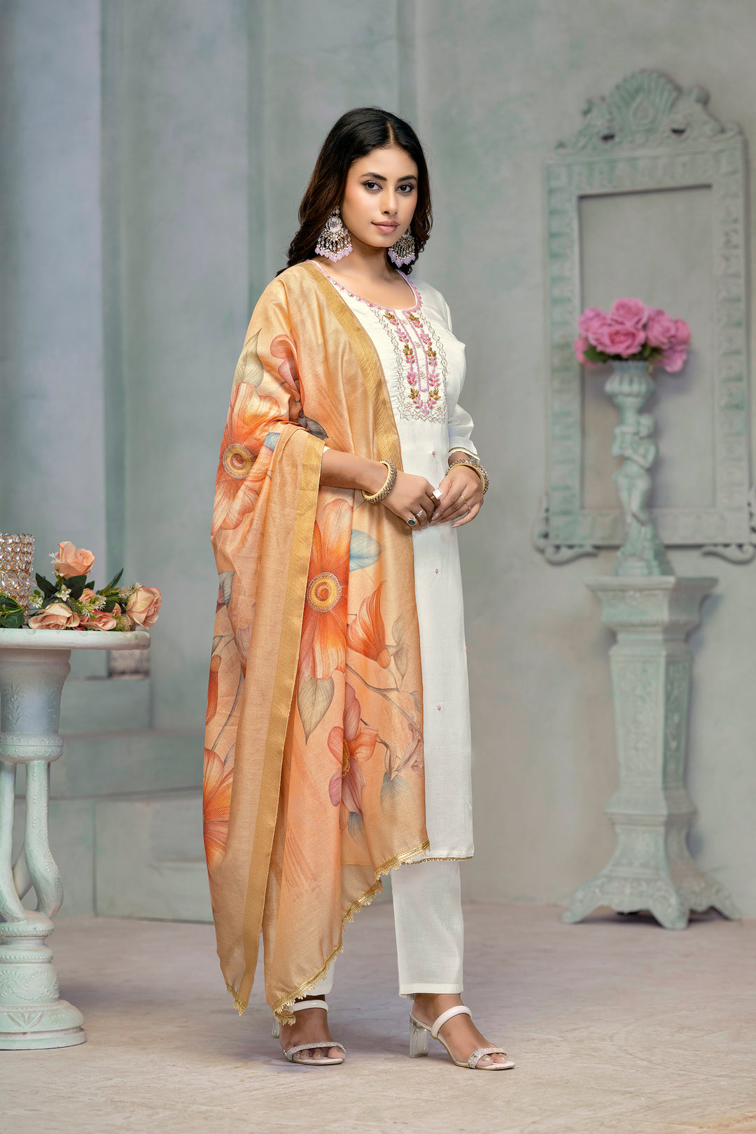 Elegant Rayon Cotton Salwar Kameez for Women | Comfortable and Stylish Traditional Wear