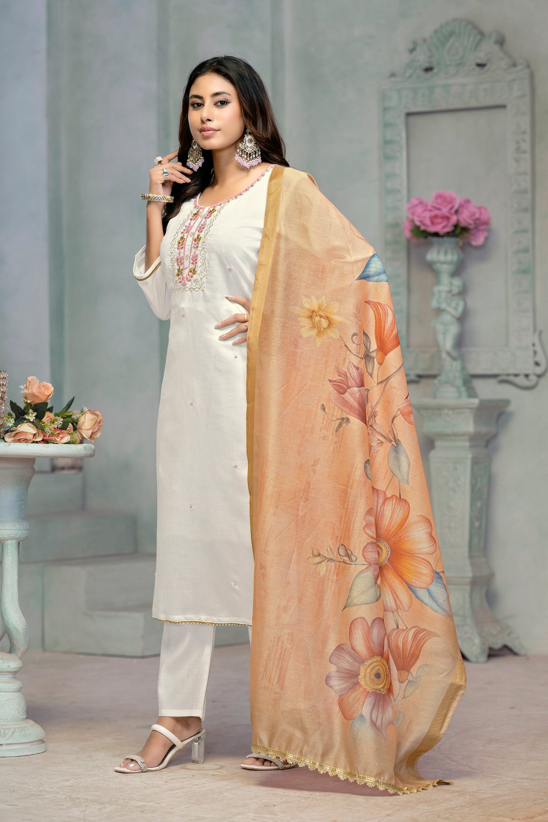 Elegant Rayon Cotton Salwar Kameez for Women | Comfortable and Stylish Traditional Wear