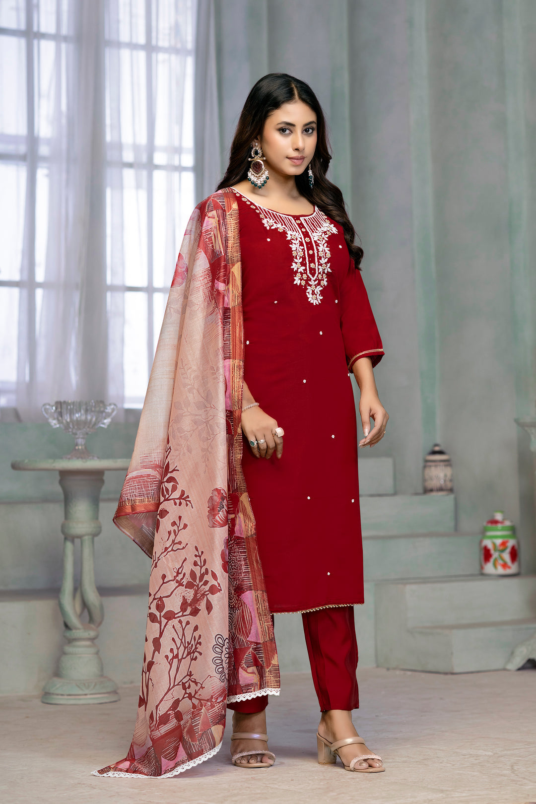 Elegant Rayon Cotton Salwar Kameez for Women | Comfortable and Stylish Traditional Wear