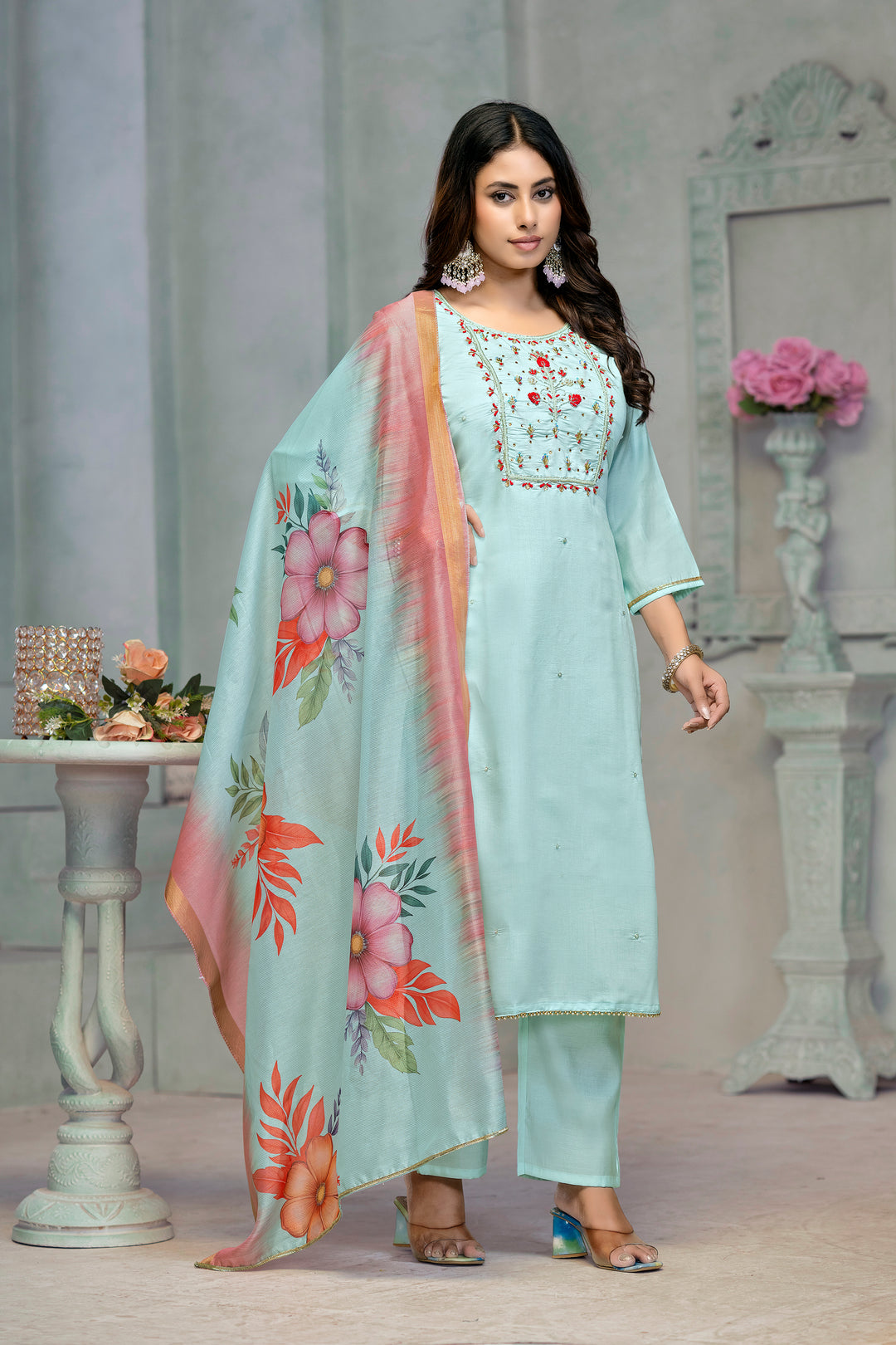 Elegant Rayon Cotton Salwar Kameez for Women | Comfortable and Stylish Traditional Wear