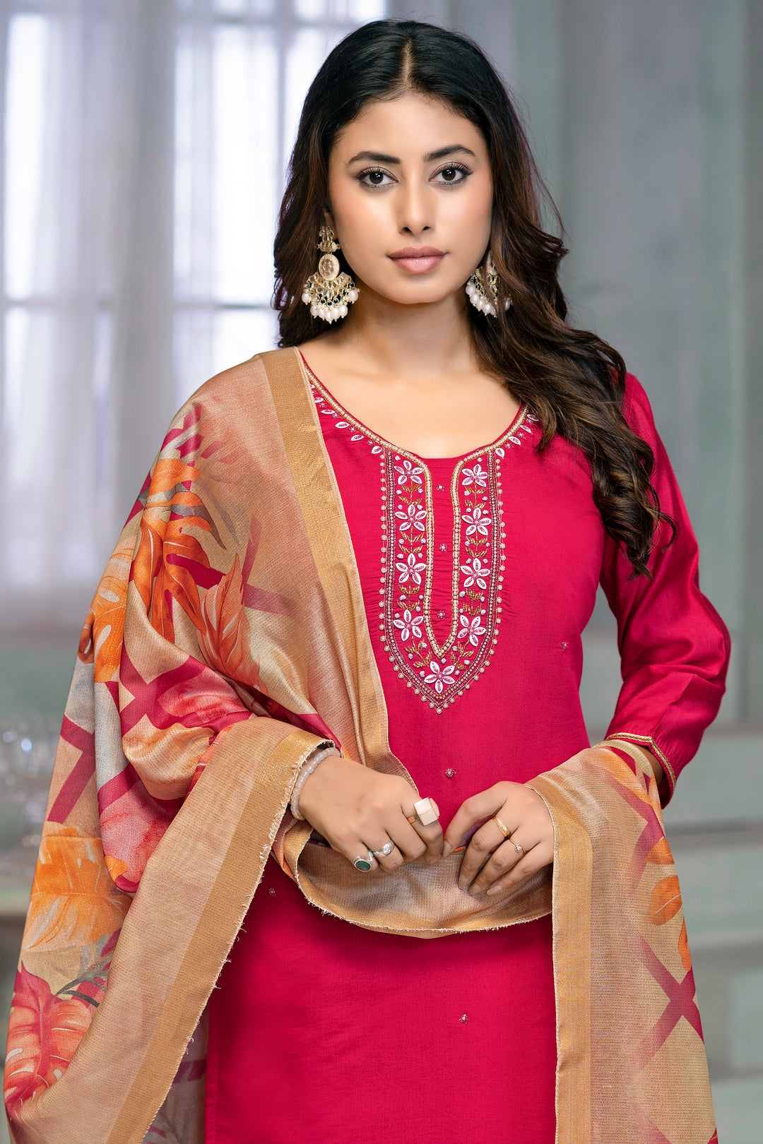 Elegant Rayon Cotton Salwar Kameez for Women | Comfortable and Stylish Traditional Wear