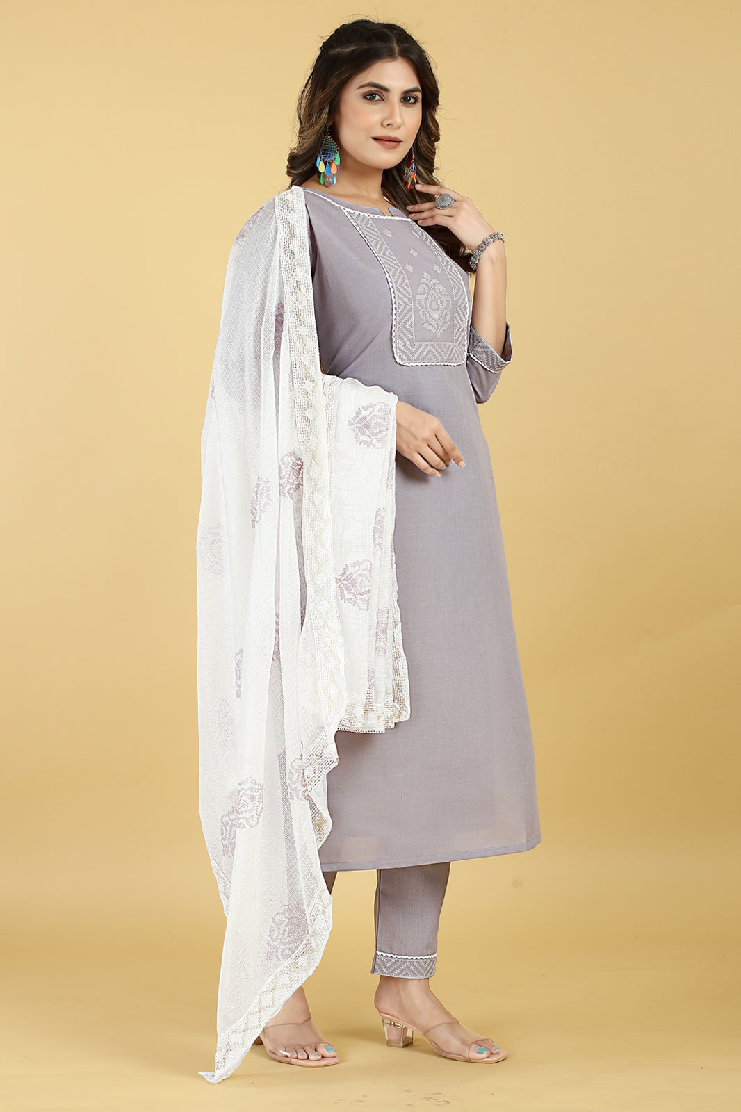 Stylish Cotton Blend Salwar Kameez for Women | Comfortable & Elegant Traditional Wear