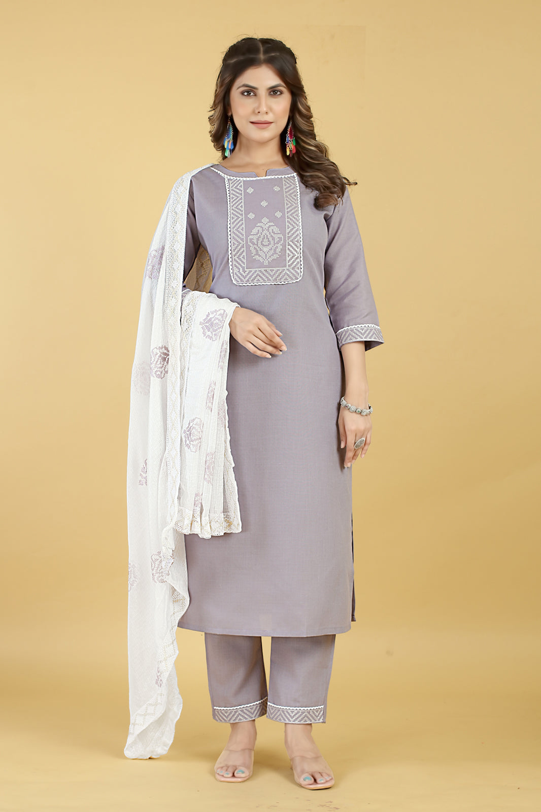 Stylish Cotton Blend Salwar Kameez for Women | Comfortable & Elegant Traditional Wear