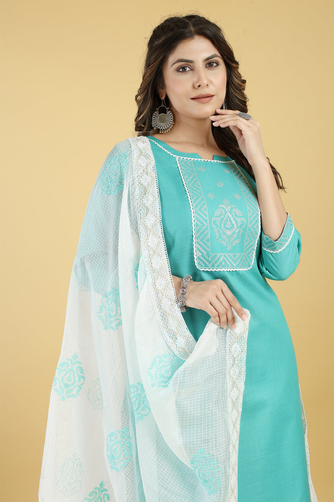 Stylish Cotton Blend Salwar Kameez for Women | Comfortable & Elegant Traditional Wear