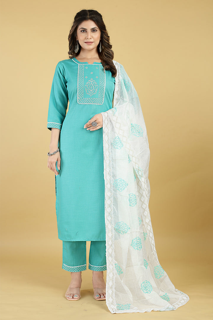 Stylish Cotton Blend Salwar Kameez for Women | Comfortable & Elegant Traditional Wear