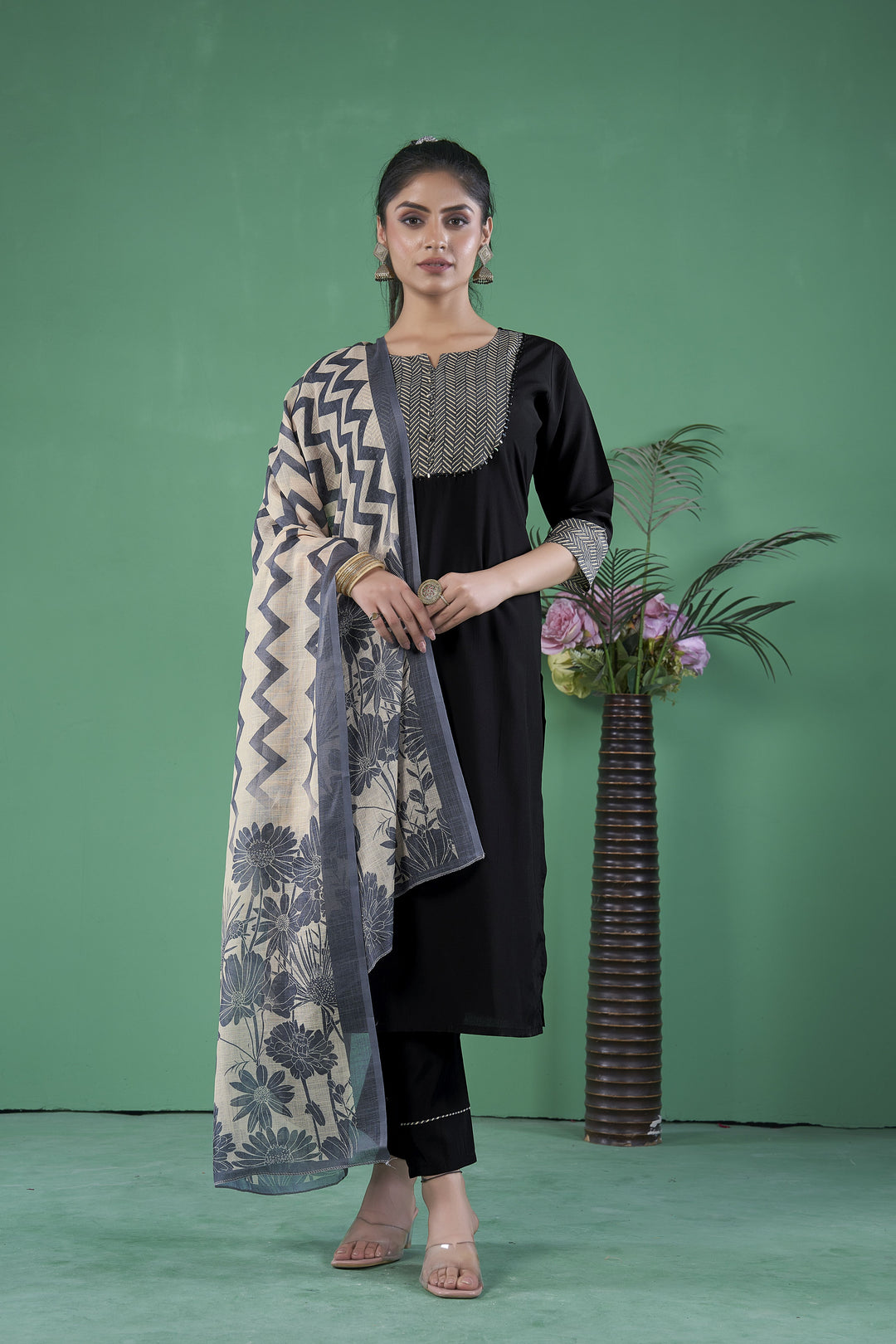 Elegant Art Silk Salwar Kameez for Women | Traditional Indian Wear with Stylish Design