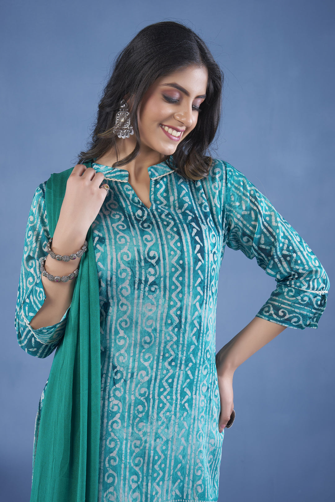 Elegant Art Silk Salwar Kameez for Women | Traditional Indian Wear with Stylish Design