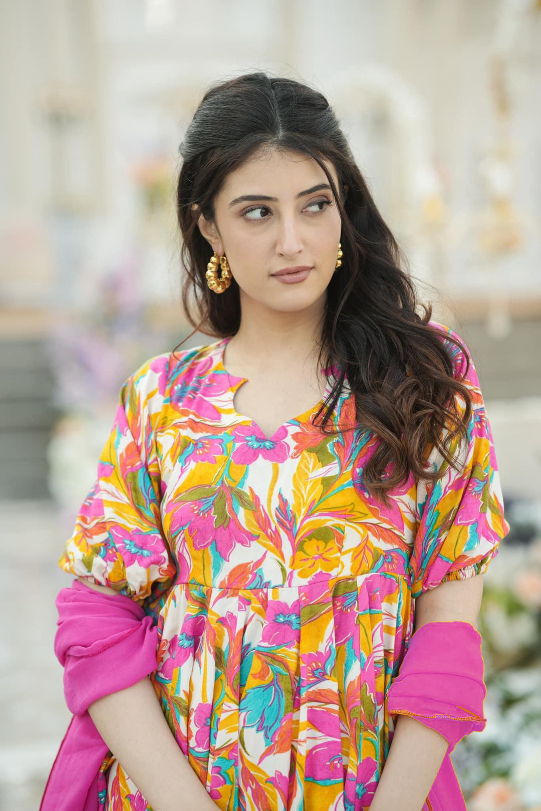 Imported Cotton Palazzo Suit for Women | Elegant & Comfortable Traditional Wear