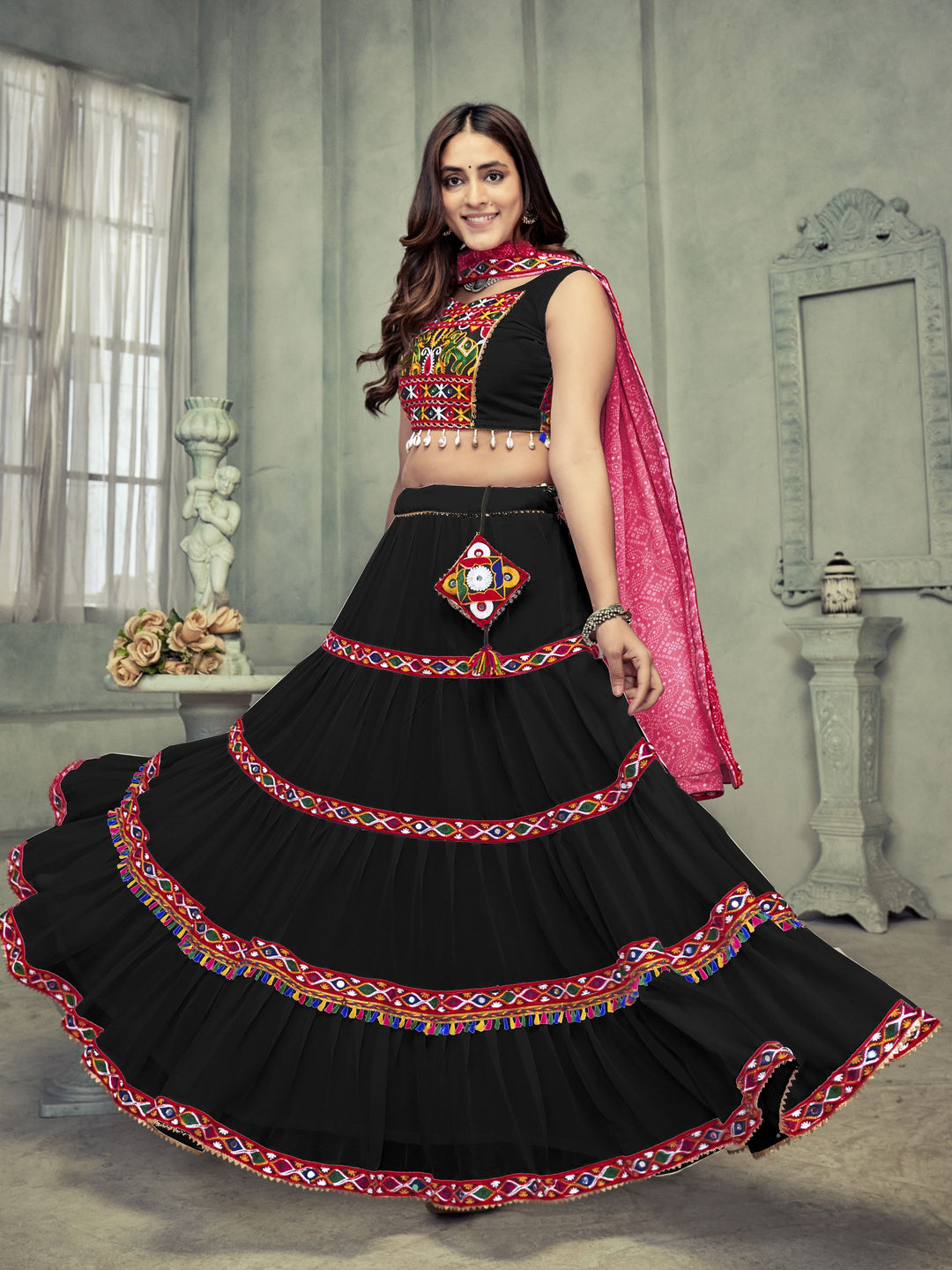 Charming Georgette Lehenga with Dupatta | Unmatched Beauty for Grand Occasions