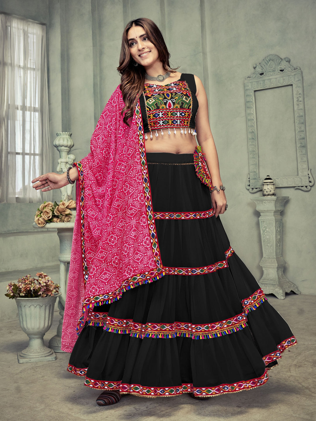 Charming Georgette Lehenga with Dupatta | Unmatched Beauty for Grand Occasions