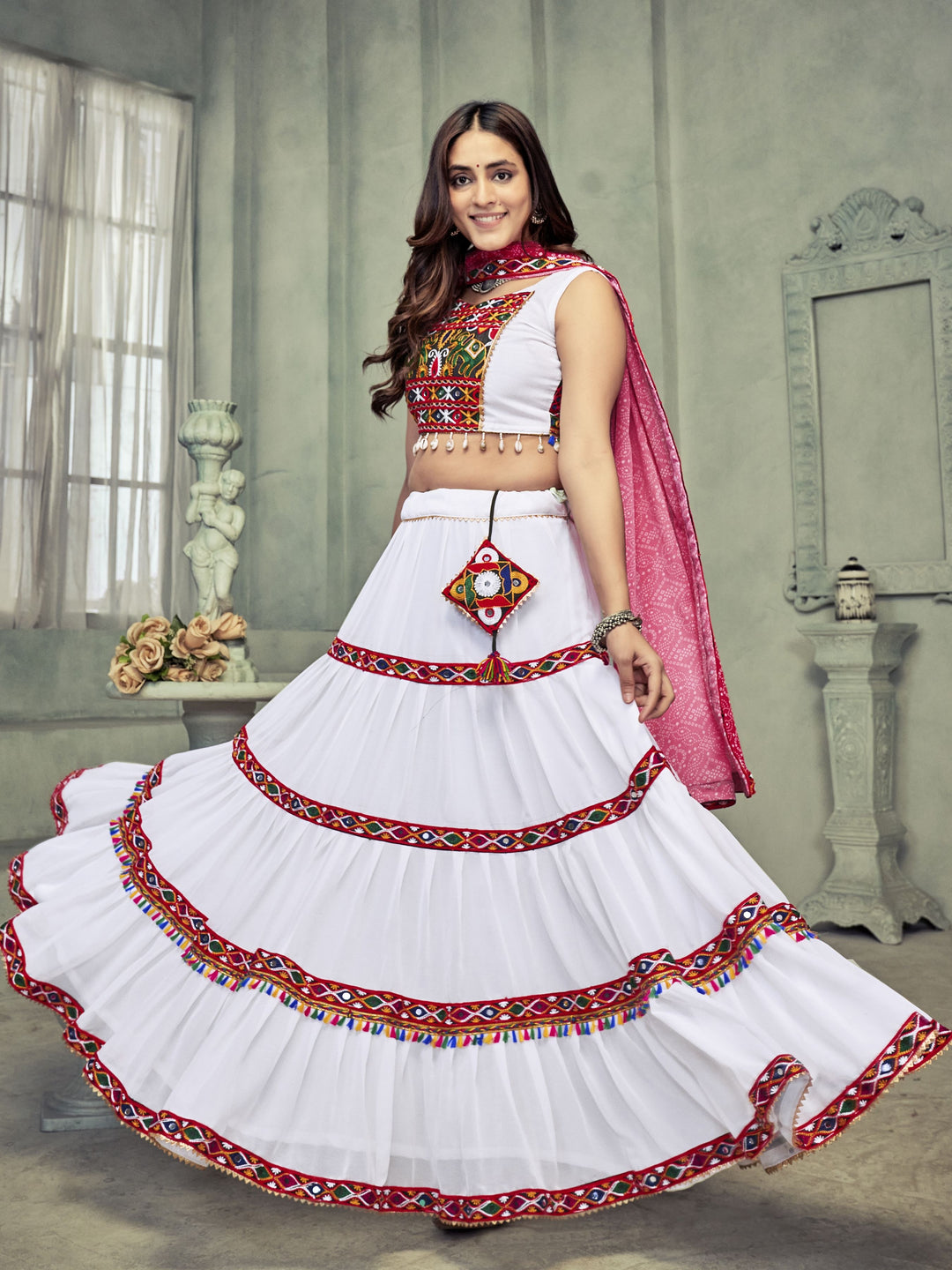 Charming Georgette Lehenga with Dupatta | Unmatched Beauty for Grand Occasions