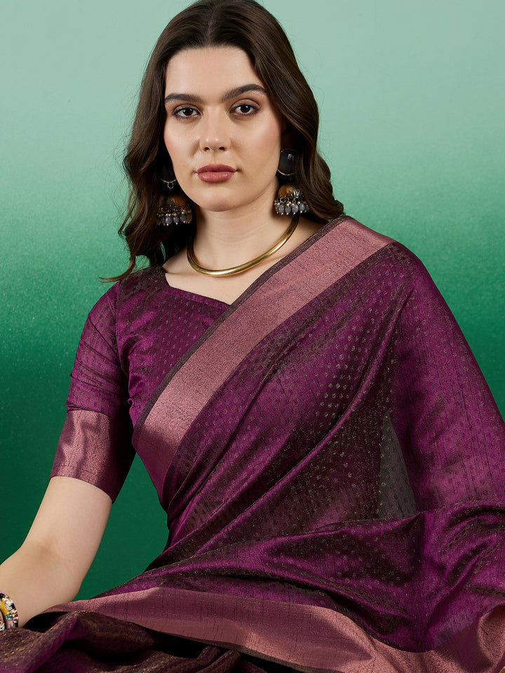 Khadi Organza Saree with Blouse | Stylish Designer Party Wear Saree