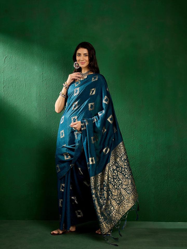 Elegant Art Silk Saree with Woven Jari Design | Perfect for Weddings & Festivals