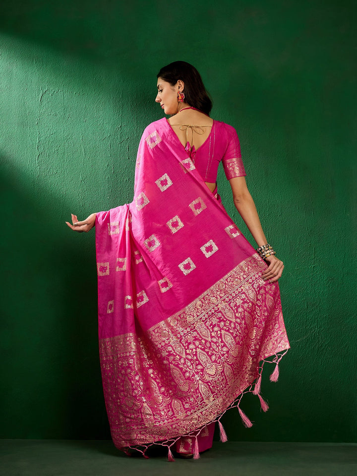 Elegant Art Silk Saree with Woven Jari Design | Perfect for Weddings & Festivals