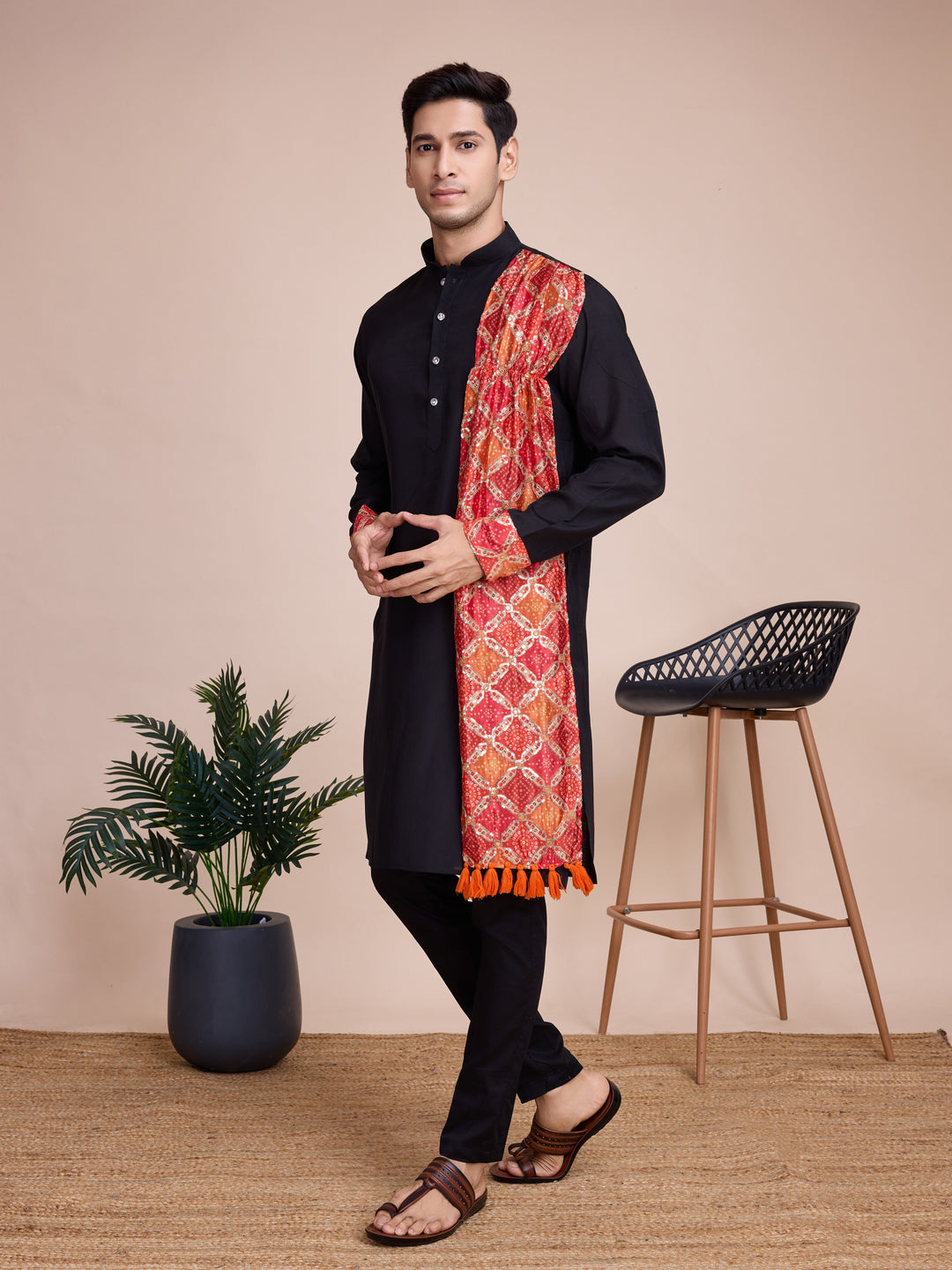 Silk Kurta with Dupatta | Solid, Printed & Embroidered Festive Wear