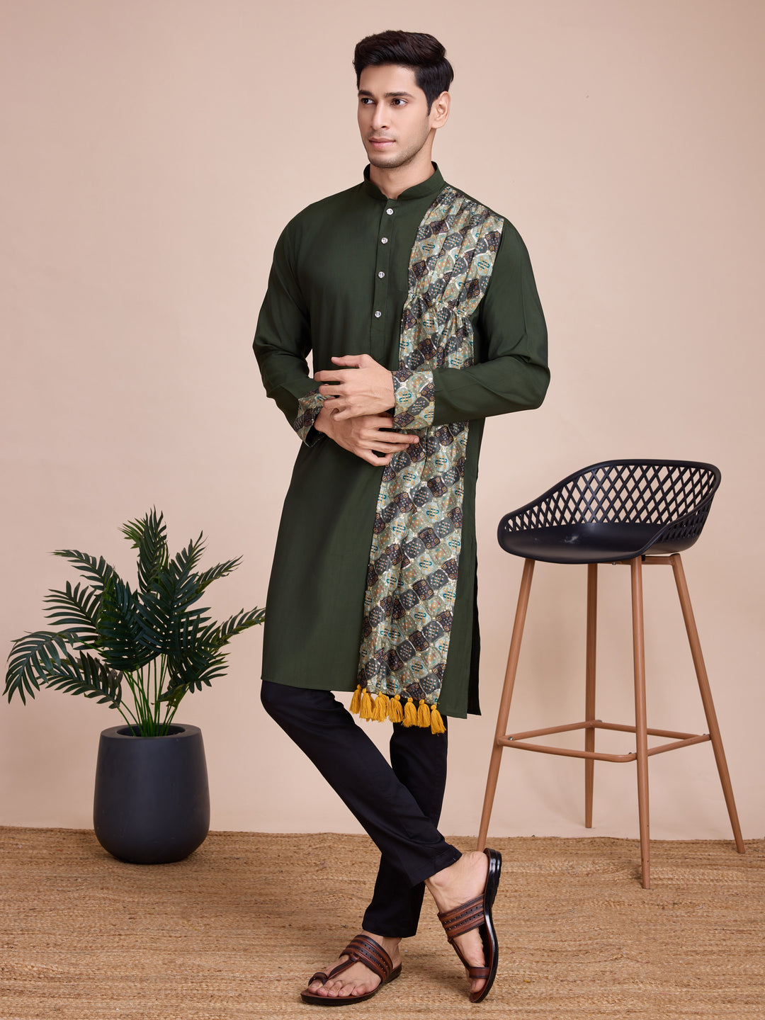 Silk Kurta with Dupatta | Solid, Printed & Embroidered Festive Wear