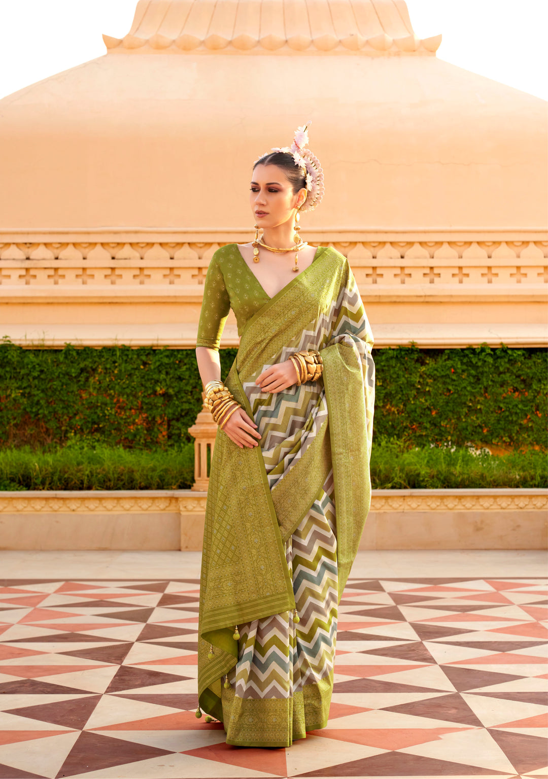 Exquisite S V P Silk Saree with | A Graceful Addition to Your Wardrobe