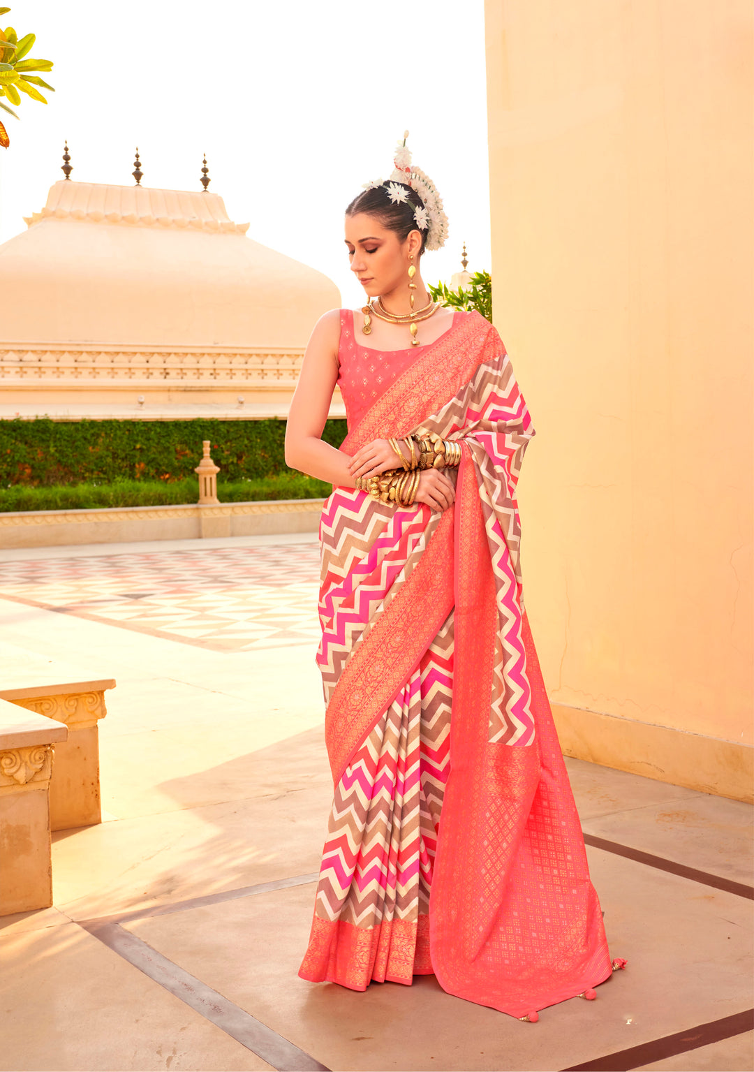 Exquisite S V P Silk Saree with | A Graceful Addition to Your Wardrobe