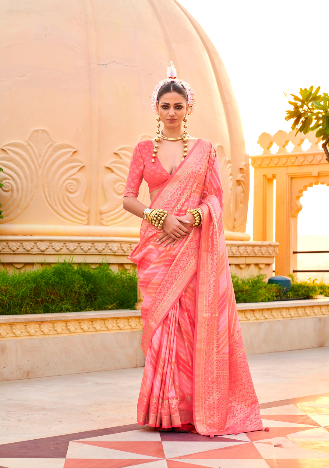 Breathtaking S V P Silk Saree with | Elegance Redefined for Weddings