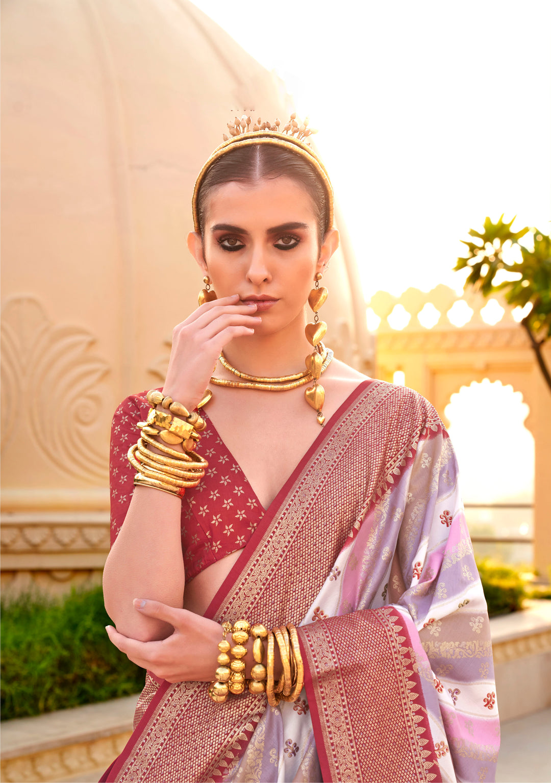 Radiant S V P Silk Saree with | A Captivating Traditional Ensemble