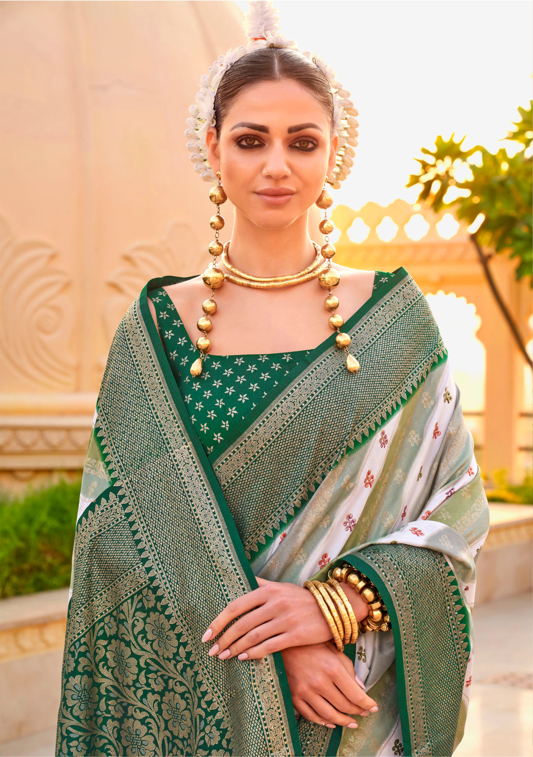 Radiant S V P Silk Saree with | A Captivating Traditional Ensemble