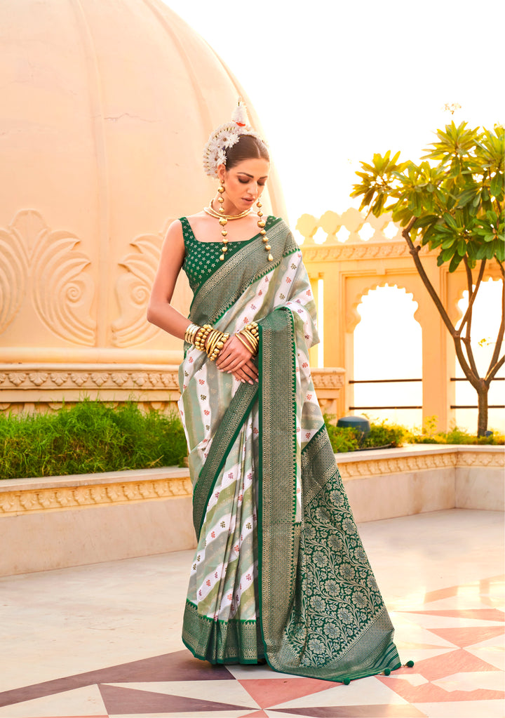 Radiant S V P Silk Saree with | A Captivating Traditional Ensemble