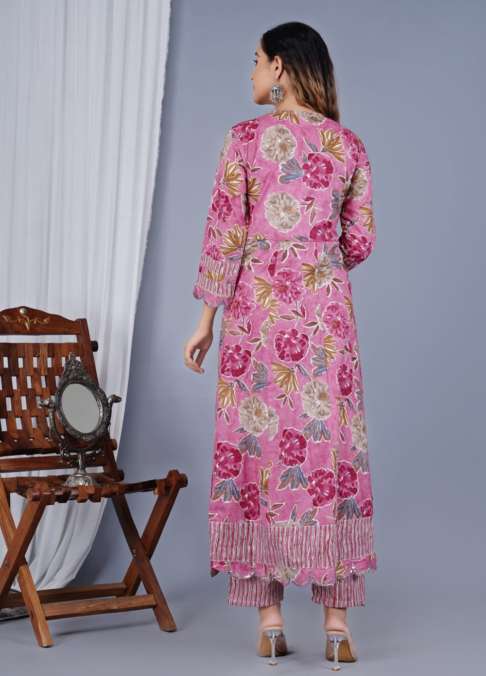 Graceful Cotton Salwar Kameez for Women | Elegant Ethnic Wear Outfit"