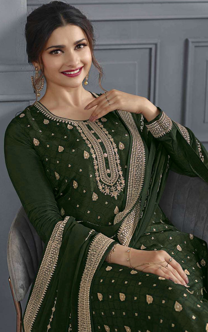 Elegant Embroidered Palazzo Set for Women | Premium Fabric Design