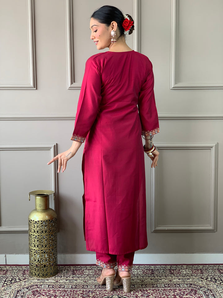 Viscose Chanderi Salwar Kameez for Women | Elegant Traditional Ethnic Wear