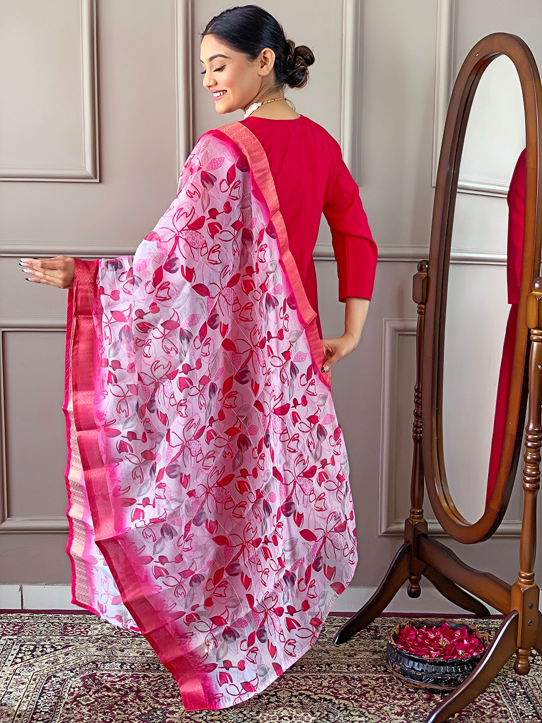 Viscose Chanderi Salwar Kameez for Women | Elegant Traditional Ethnic Wear