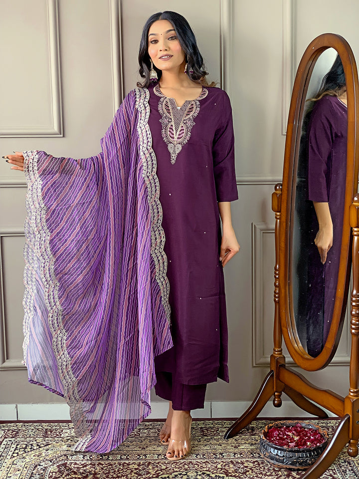 Elegant Viscose Silk Salwar Kameez for Women | Premium Traditional Ethnic Wear