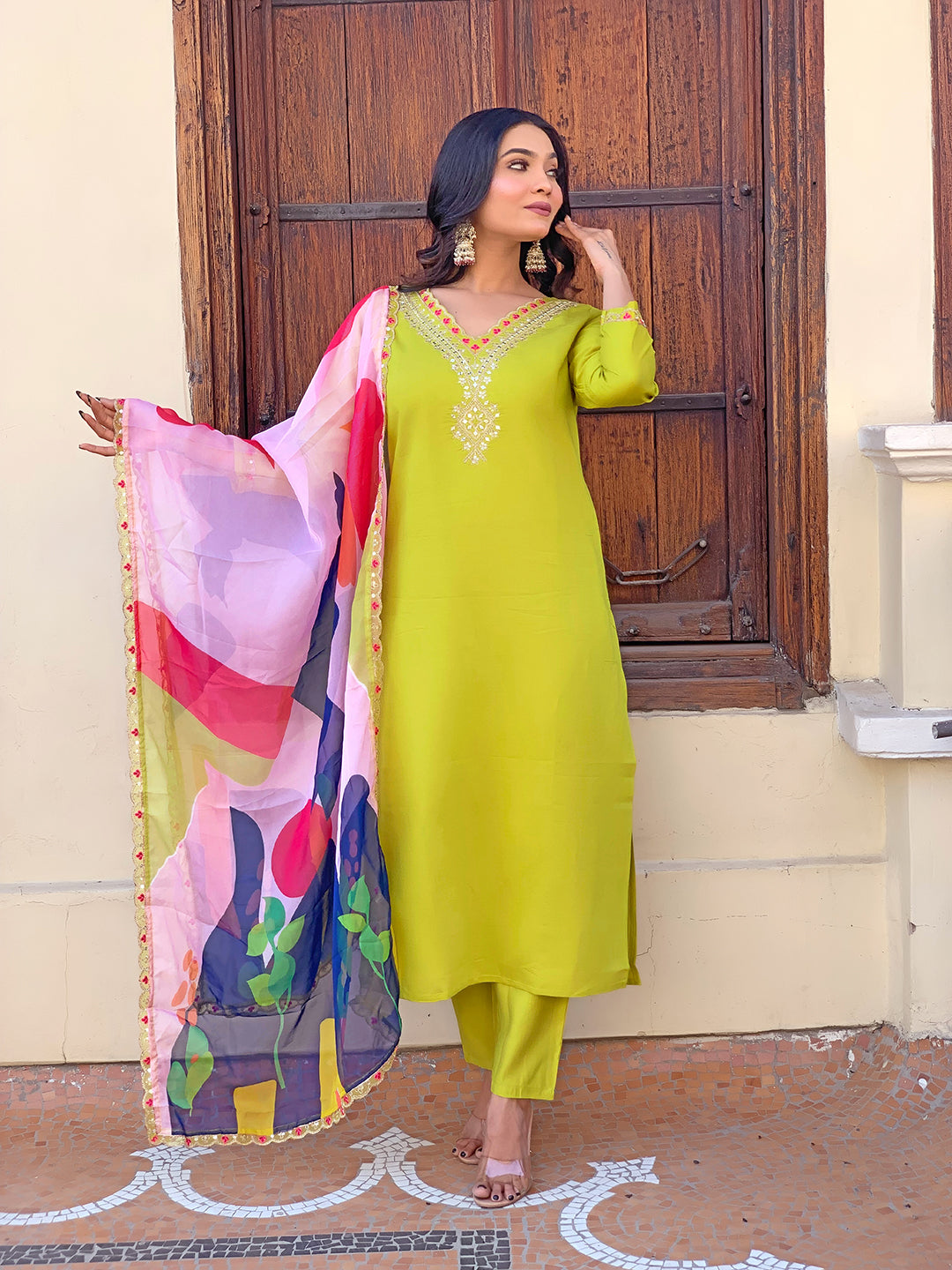 Elegant Viscose Silk Salwar Kameez for Women | Premium Traditional Ethnic Wear