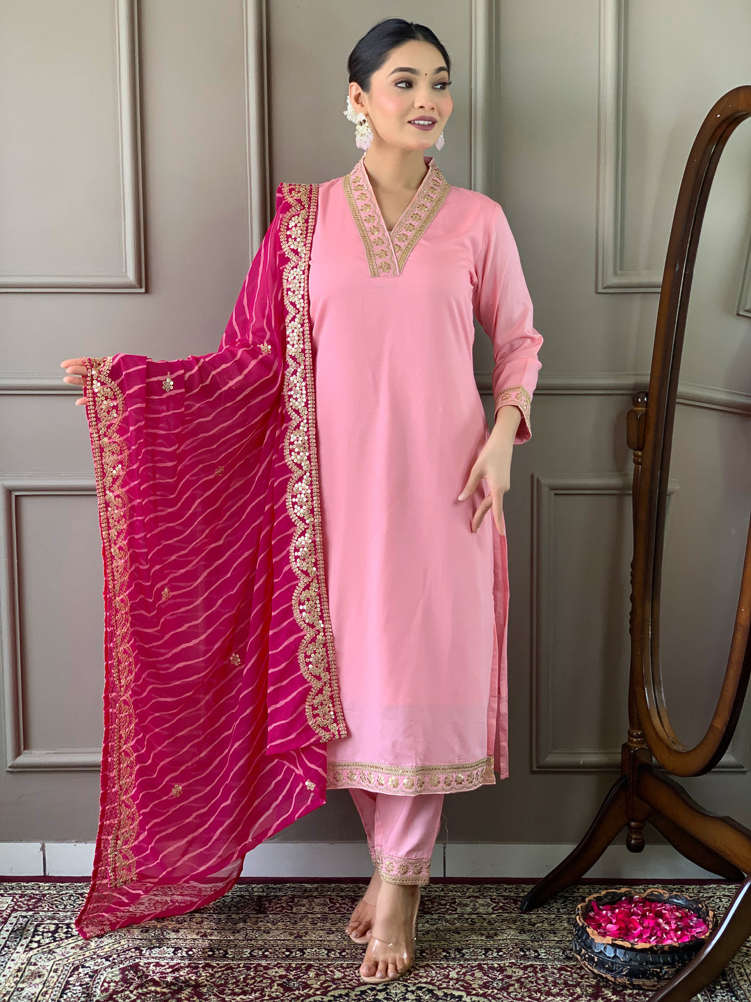 Elegant Viscose Silk Salwar Kameez for Women | Premium Traditional Ethnic Wear