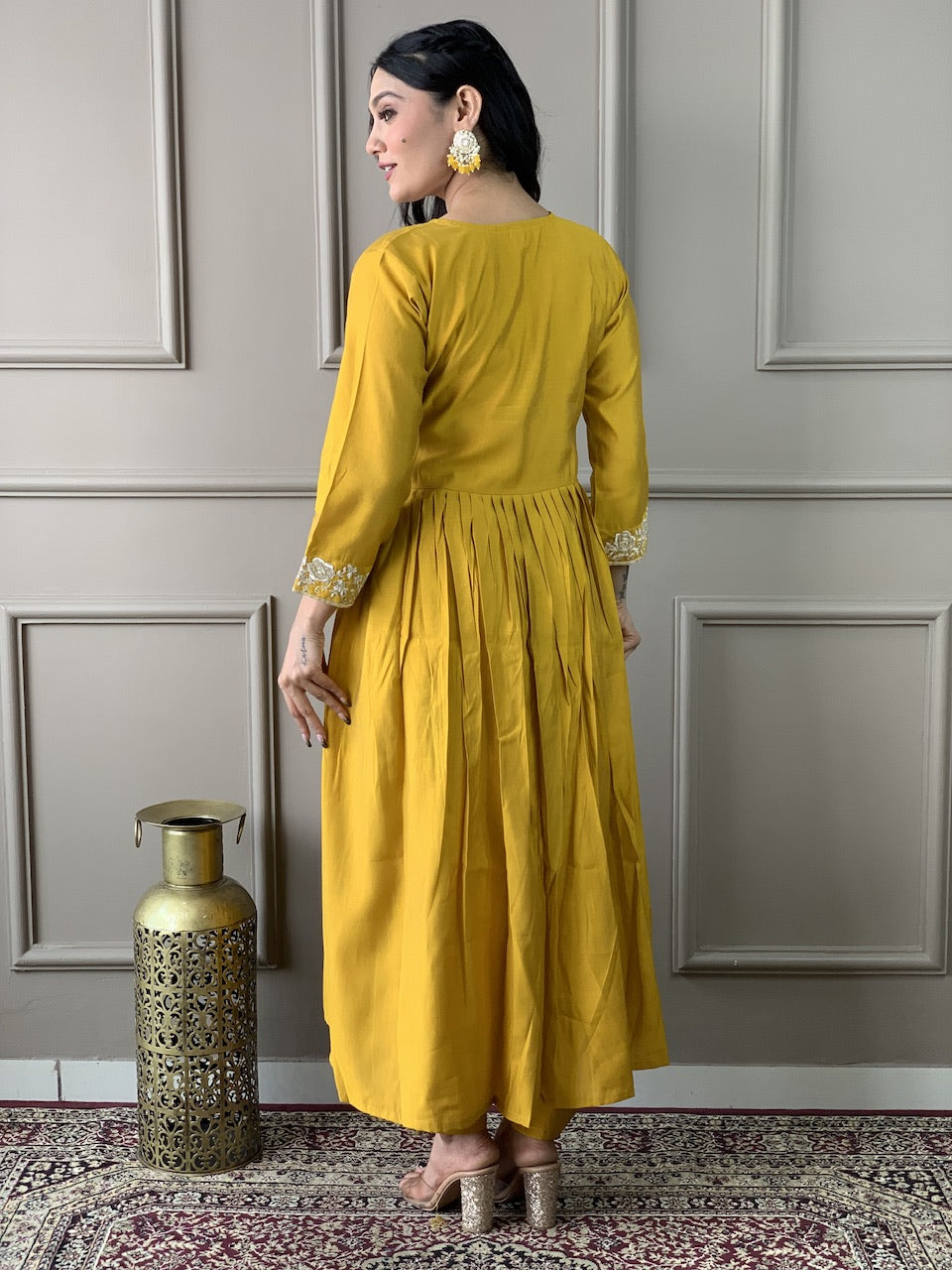 Viscose Chanderi Salwar Kameez | Elegant Traditional Outfit for Women