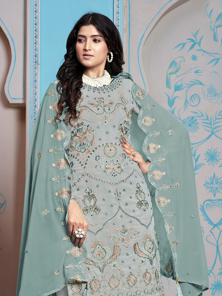 Faux Georgette Salwar Kameez for Women | Elegant & Stylish Traditional Ethnic Wear