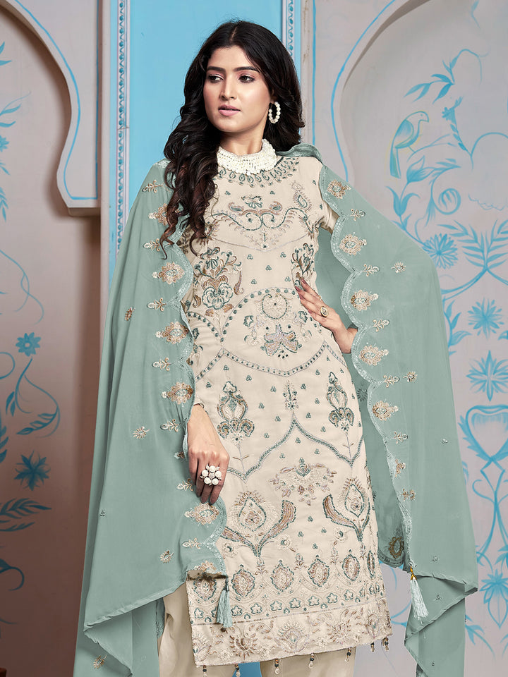 Faux Georgette Salwar Kameez for Women | Elegant & Stylish Traditional Ethnic Wear