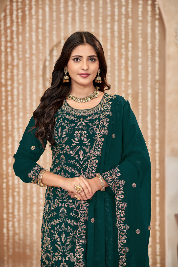 Faux Georgette Salwar Kameez for Women | Elegant & Stylish Traditional Ethnic Wear