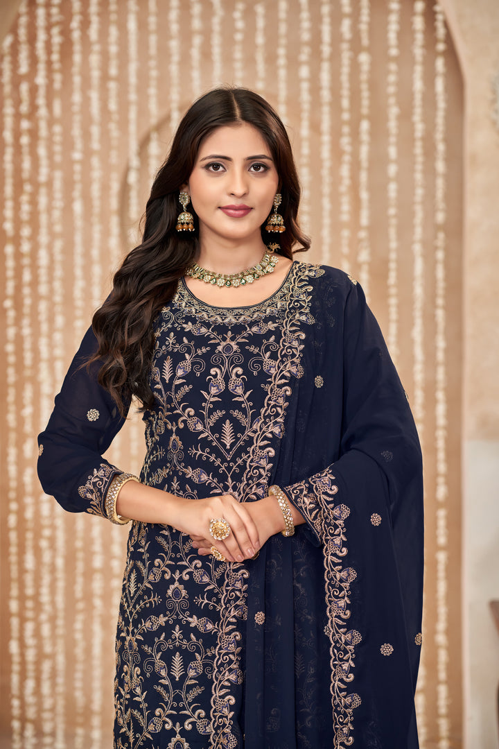 Faux Georgette Salwar Kameez for Women | Elegant & Stylish Traditional Ethnic Wear