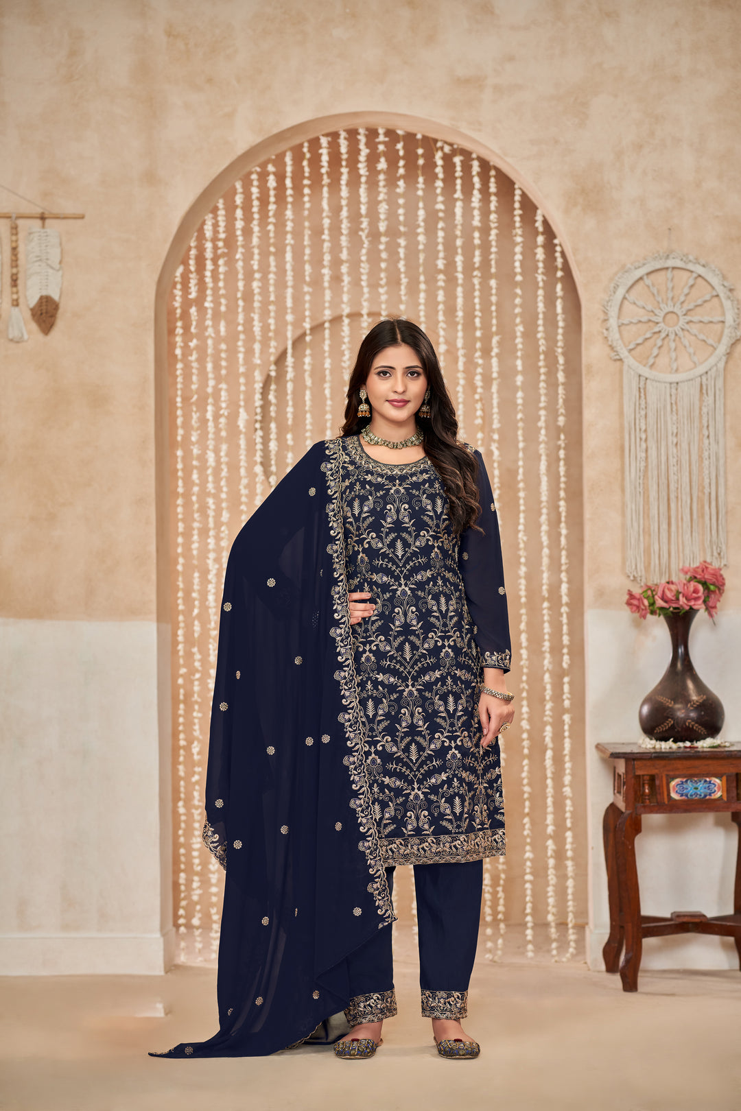 Faux Georgette Salwar Kameez for Women | Elegant & Stylish Traditional Ethnic Wear