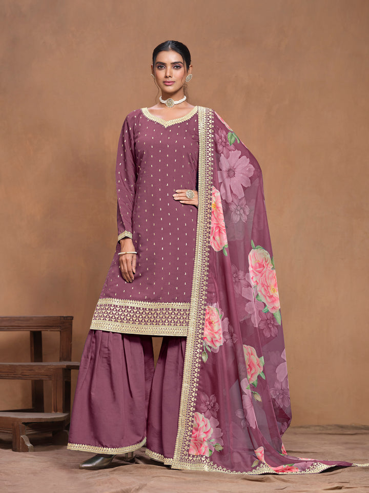 Roman Silk Palazzo for Women | Elegant & Comfortable Ethnic Wear