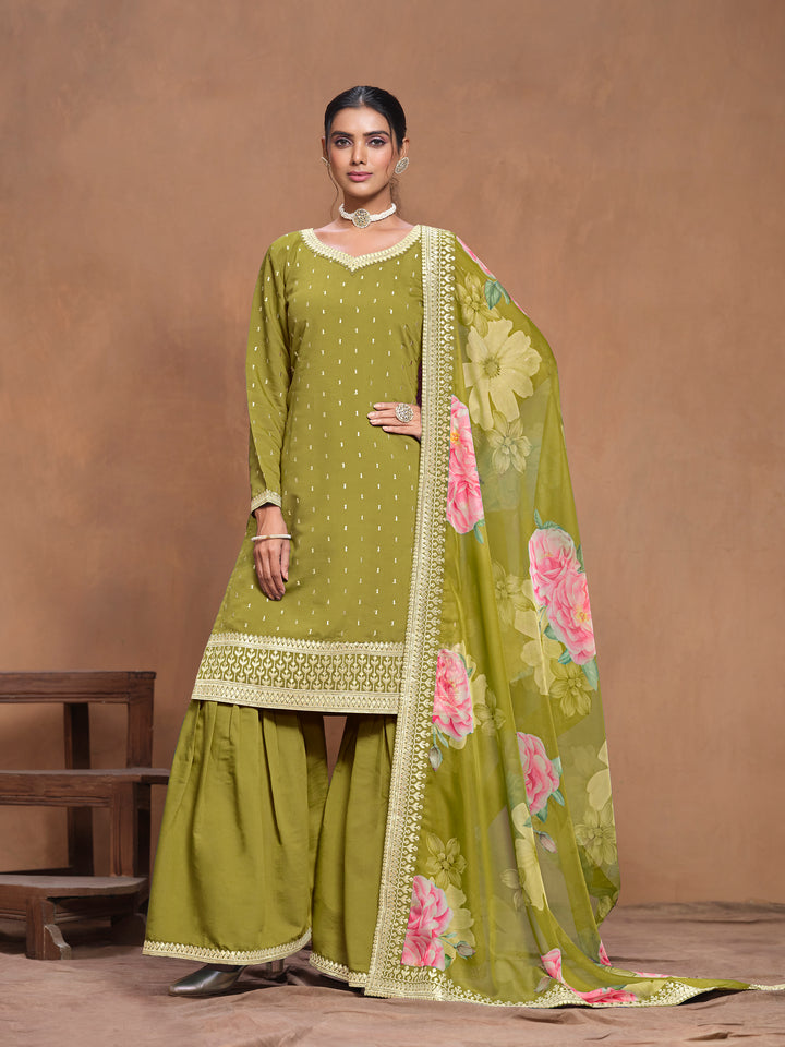 Roman Silk Palazzo for Women | Elegant & Comfortable Ethnic Wear