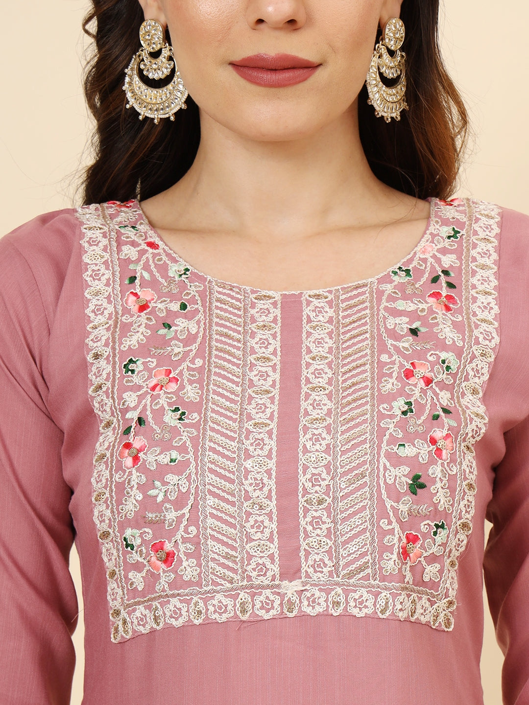 Graceful Cotton Salwar Kameez with Embroidery | Elegant Ethnic Wear for Women