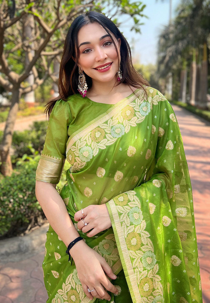 Organza Saree | An Ideal Pick for Weddings and Parties